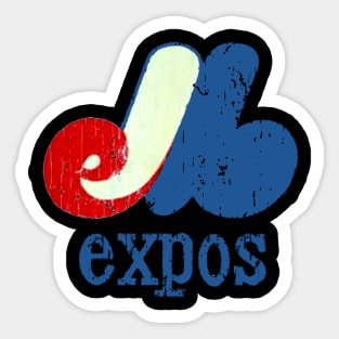 Vintage Montreal Expos 1969 Sticker